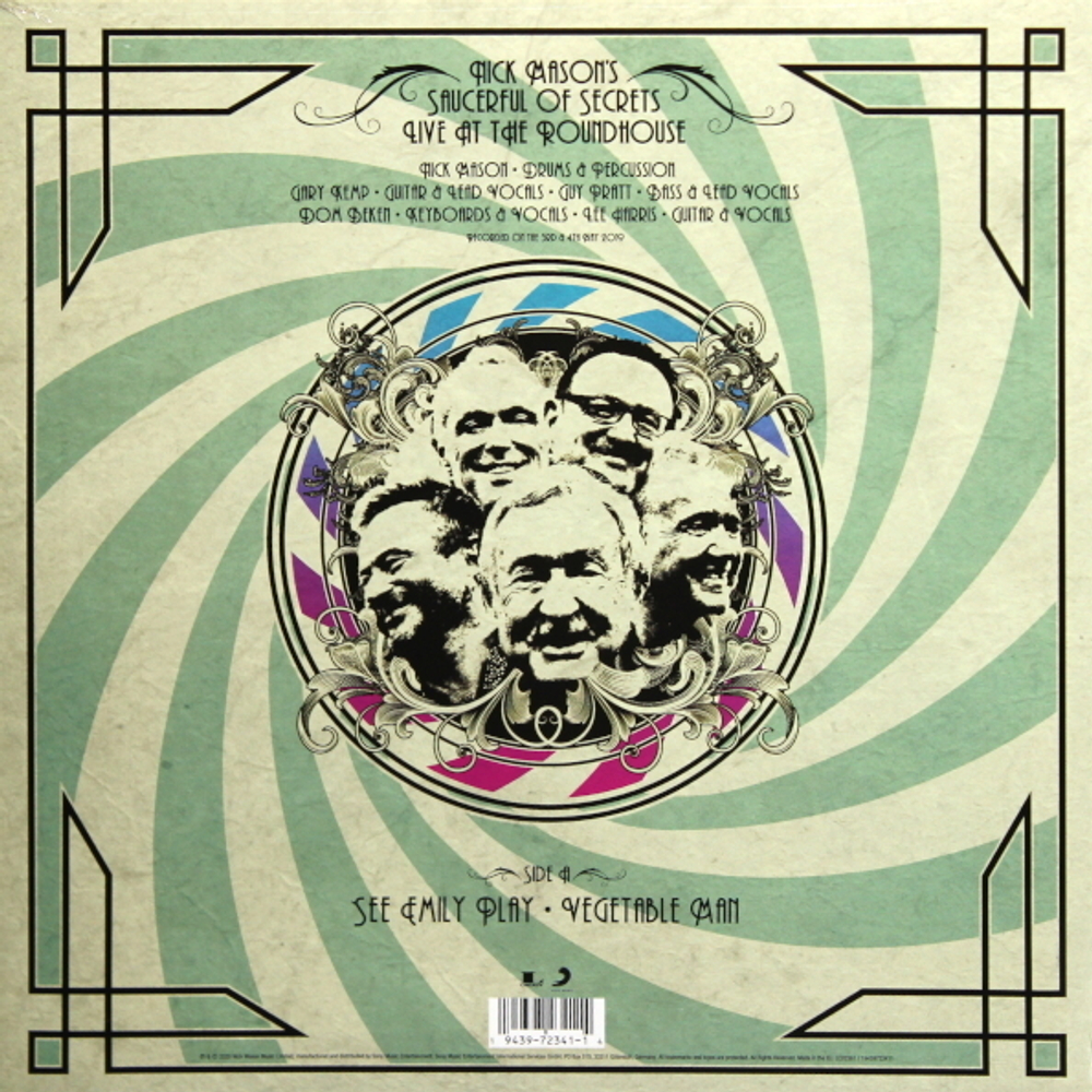 Nick Mason's Saucerful Of Secrets / See Emily Play, Vegetable Man (Limited Edition)(12" Vinyl Single)