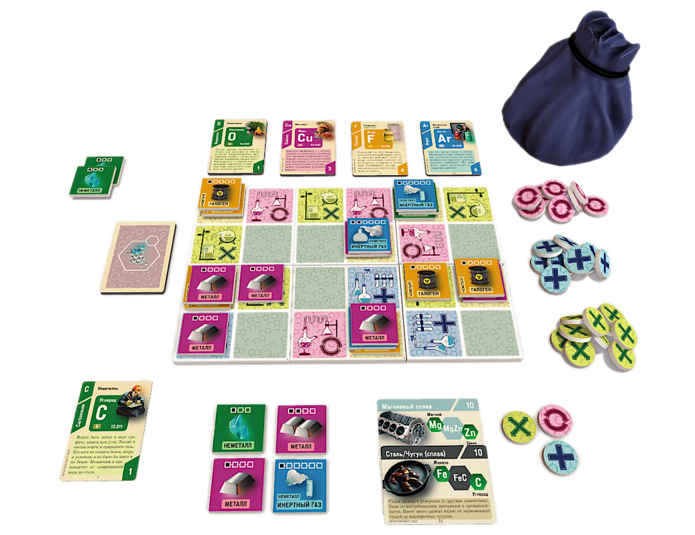Настольная игра "Сон Менделеева"