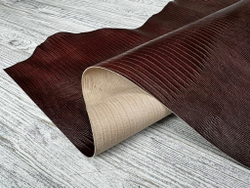 Lizard Lux Chocolade (0,8-1,0мм), цв. Коричневый, натуральная кожа