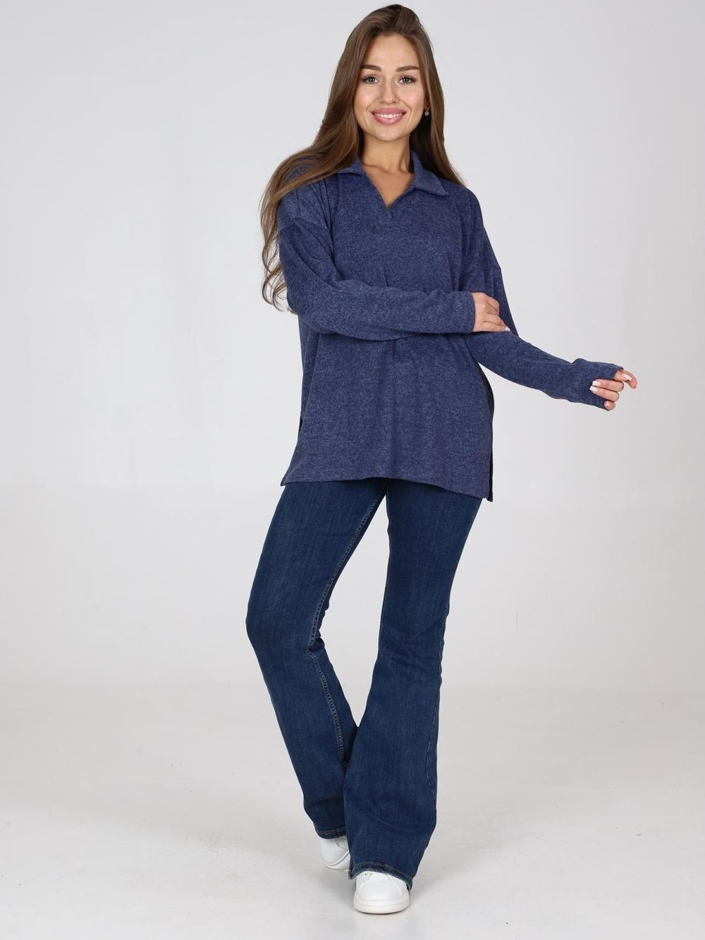 Ярен - джемпер синий Iv-capriz (Акция)