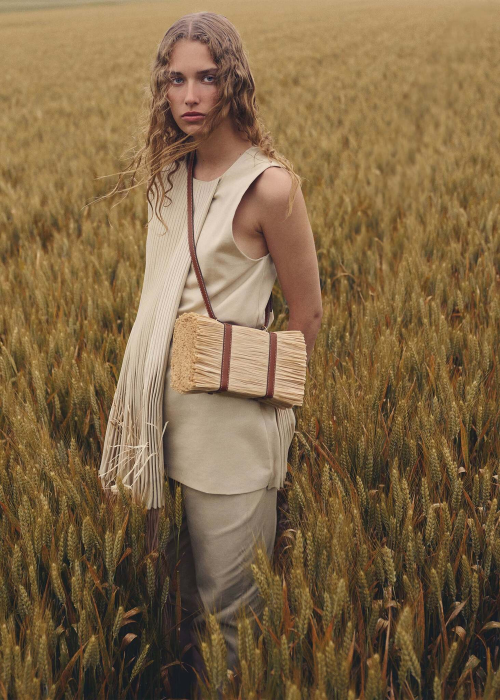 Сумка Polene PAI EDITION LIMITED COGNAC