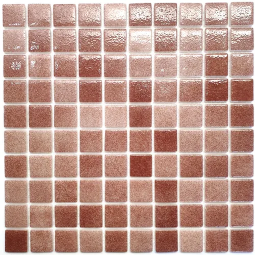 STP-BG005-30 Natural Мозаичная плитка из стекла Steppa бежевая коричневая глянцевая