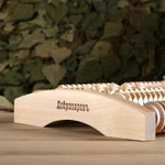 Банный массажер для ног с роликами