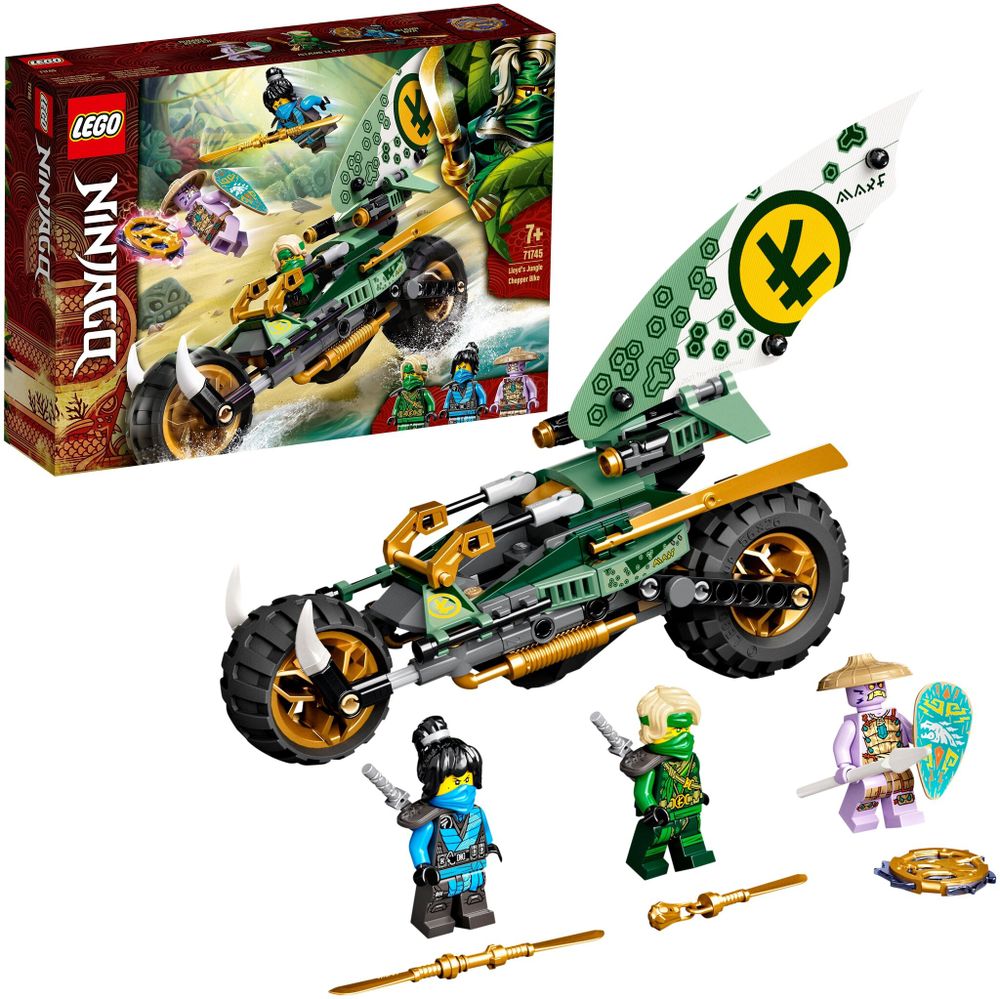 Конструктор LEGO Ninjago 71745 Мотоцикл Ллойда для джунглей