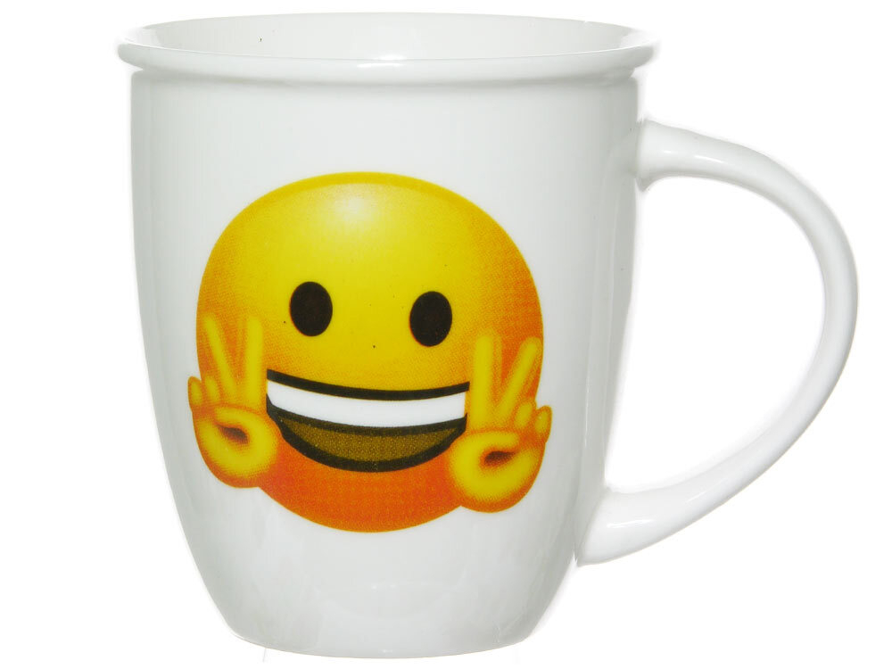 Кружка 340мл Смайл (в ассортименте)