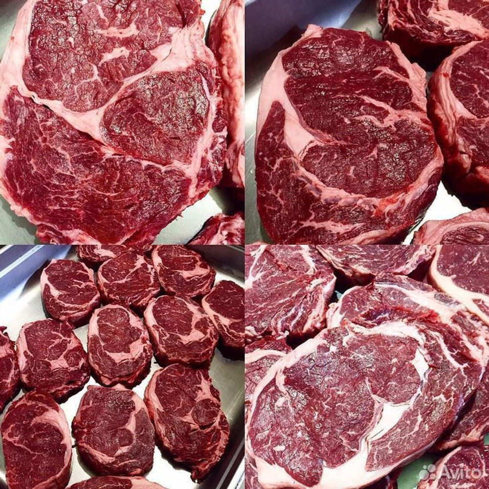 Стейк рибай, 1 кг