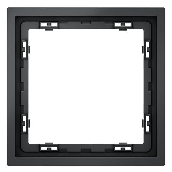Рамка пластиковая VOLTUM S70 на 1 пост, (графит)