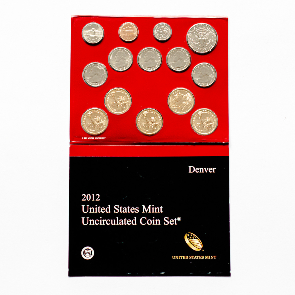 USA 2012 Mint Uncirculated Coin Set: Denver