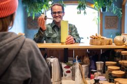 Термокружка Klean Kanteen TKWide Twist Cap 20oz (592 мл) Shadow Lime