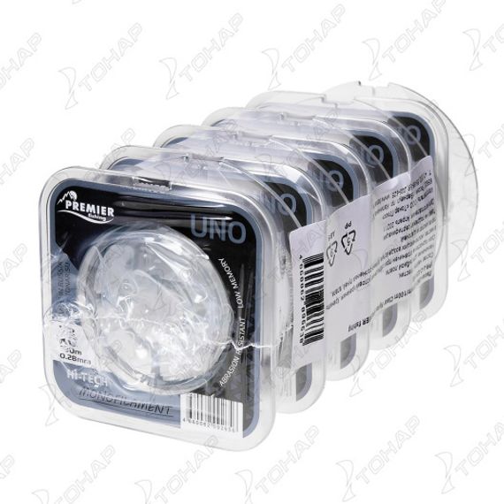 Леска UNO 0,28mm/100m Clear Nylon (PR-U-C-028-100) Premier Fishing
