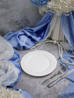 Тарелка мелкая d 16 см h 1,7 см, фарфор, Primavera