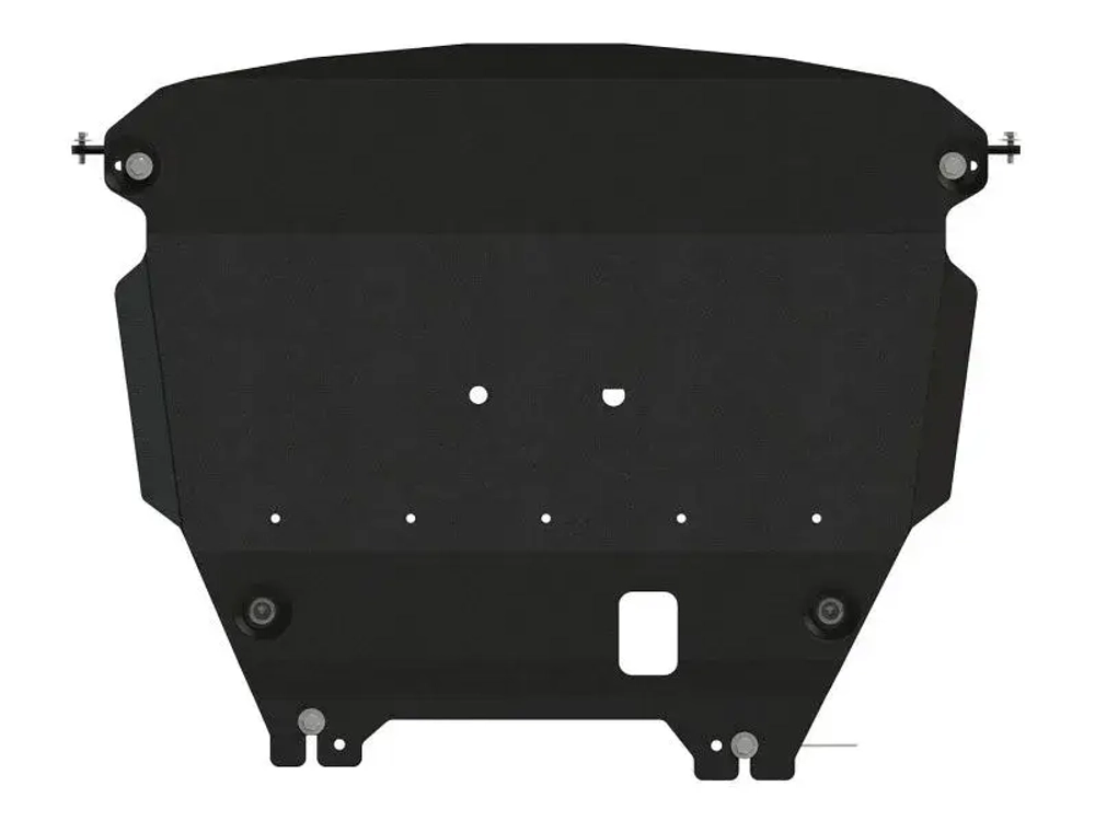 Защита картера и КПП Sheriff для Ford Fiesta (Mk6) Рестайлинг 2012-2019 арт.08.2923 V1