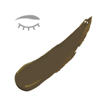 Красивое Лицо Всегда - пигмент корректор бровный "Горчица"