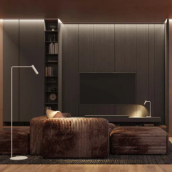 Светильник SP-VERDI-FLOOR-3W Warm3000 (WH, 20 deg, 230V) (Arlight, IP20 Металл, 3 года) 051671