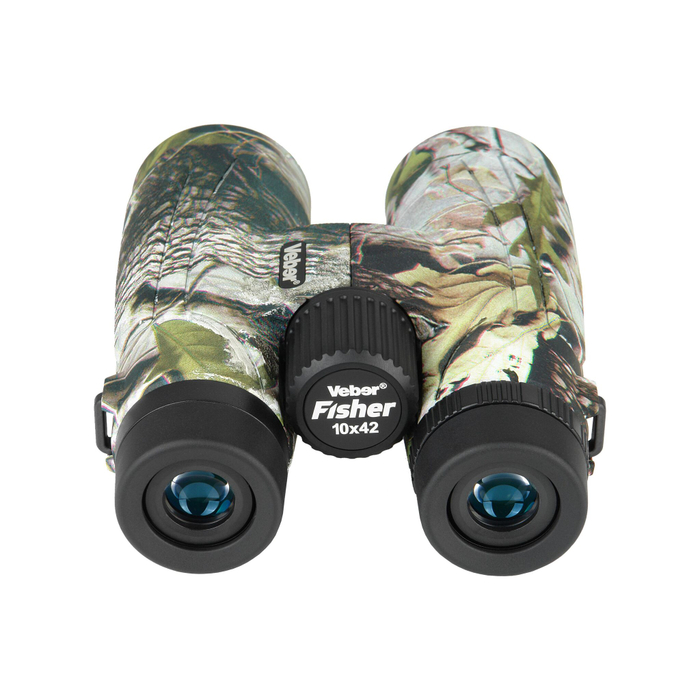 Бинокль Veber Fisher 10x42 камуфлированный