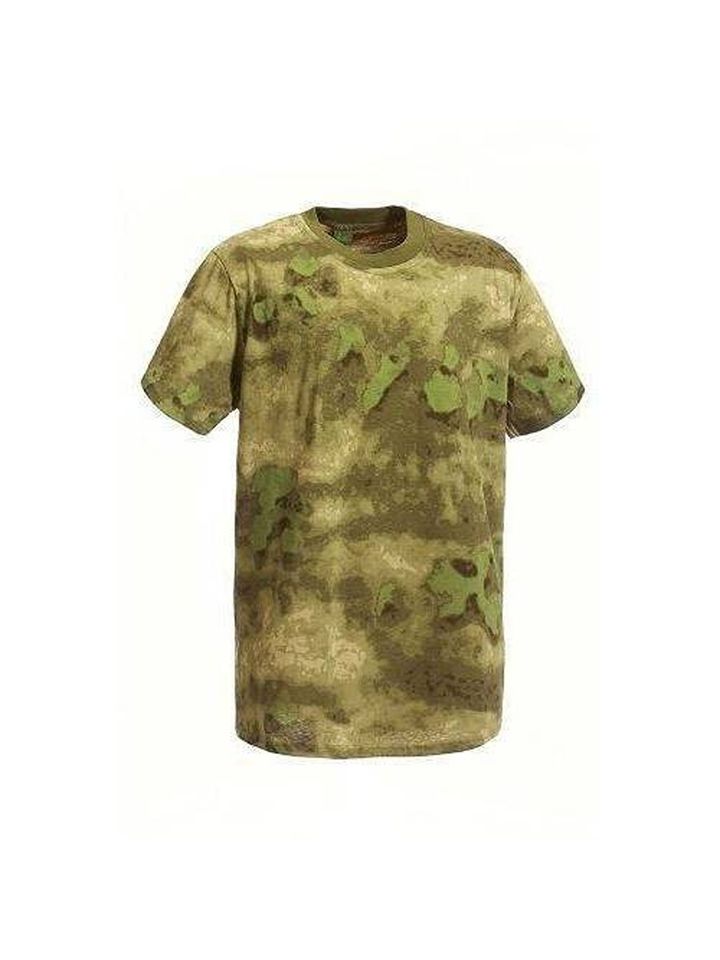 Футболка камуфлированная мох, хлопок 100%