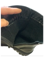 Ботинки с высоким берцем из натуральной кожи