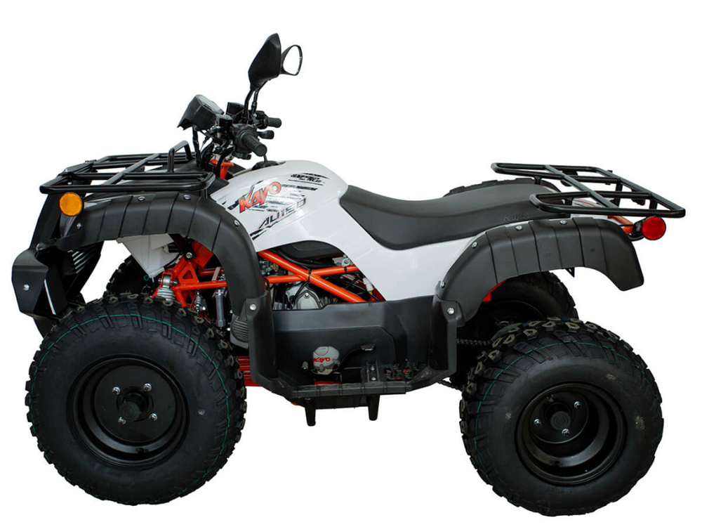 Квадрицикл KAYO AU150 (белый пластик 2024 г.) (ПТС)