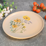 Тарелка обеденная 27см Цветочная фантазия