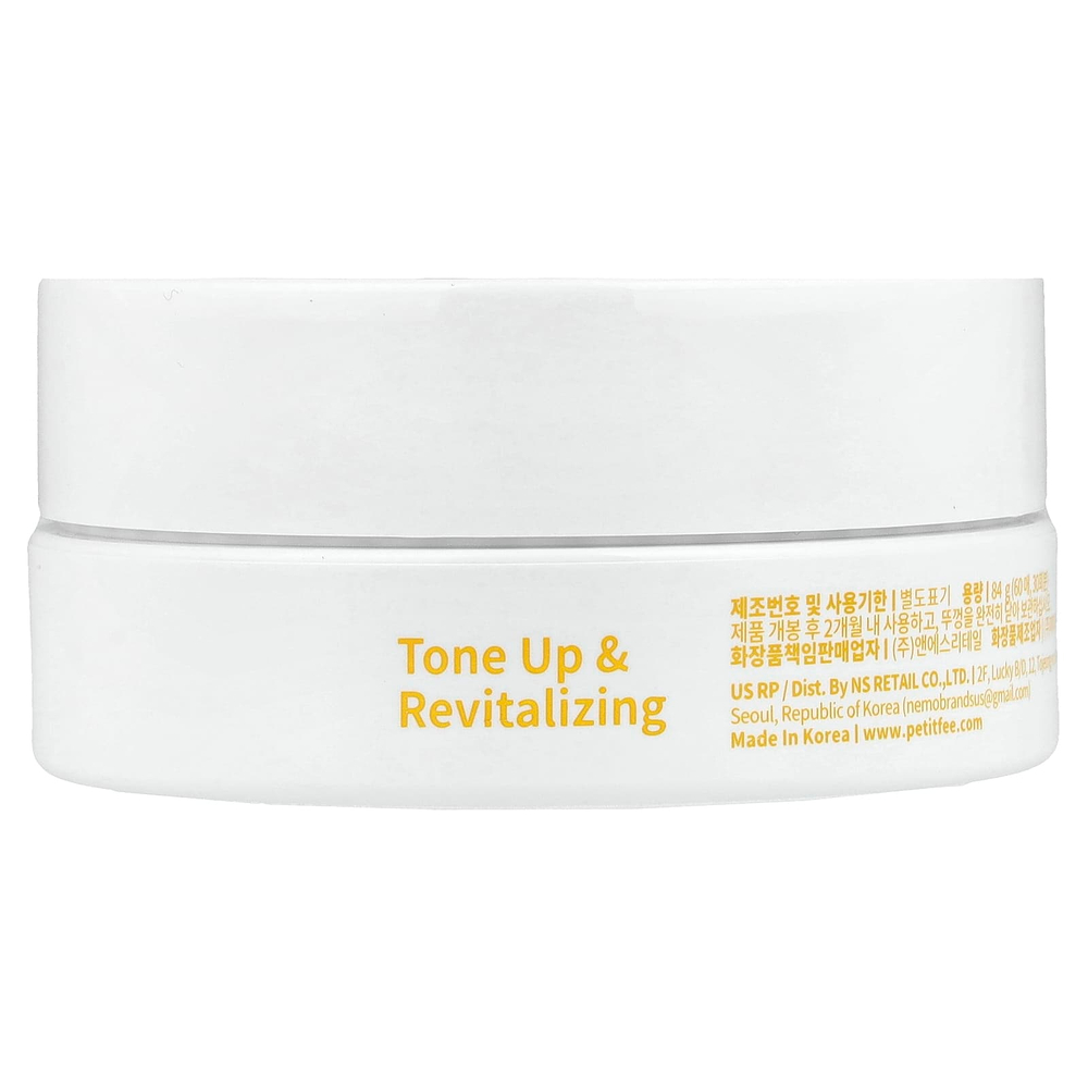 Petitfee, осветляющая гидрогелевая маска с ромашкой для кожи вокруг глаз, 60 патчей, 84 г (2,96 унции)