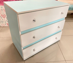 Комод Тифани КМ-07 кенди/белый