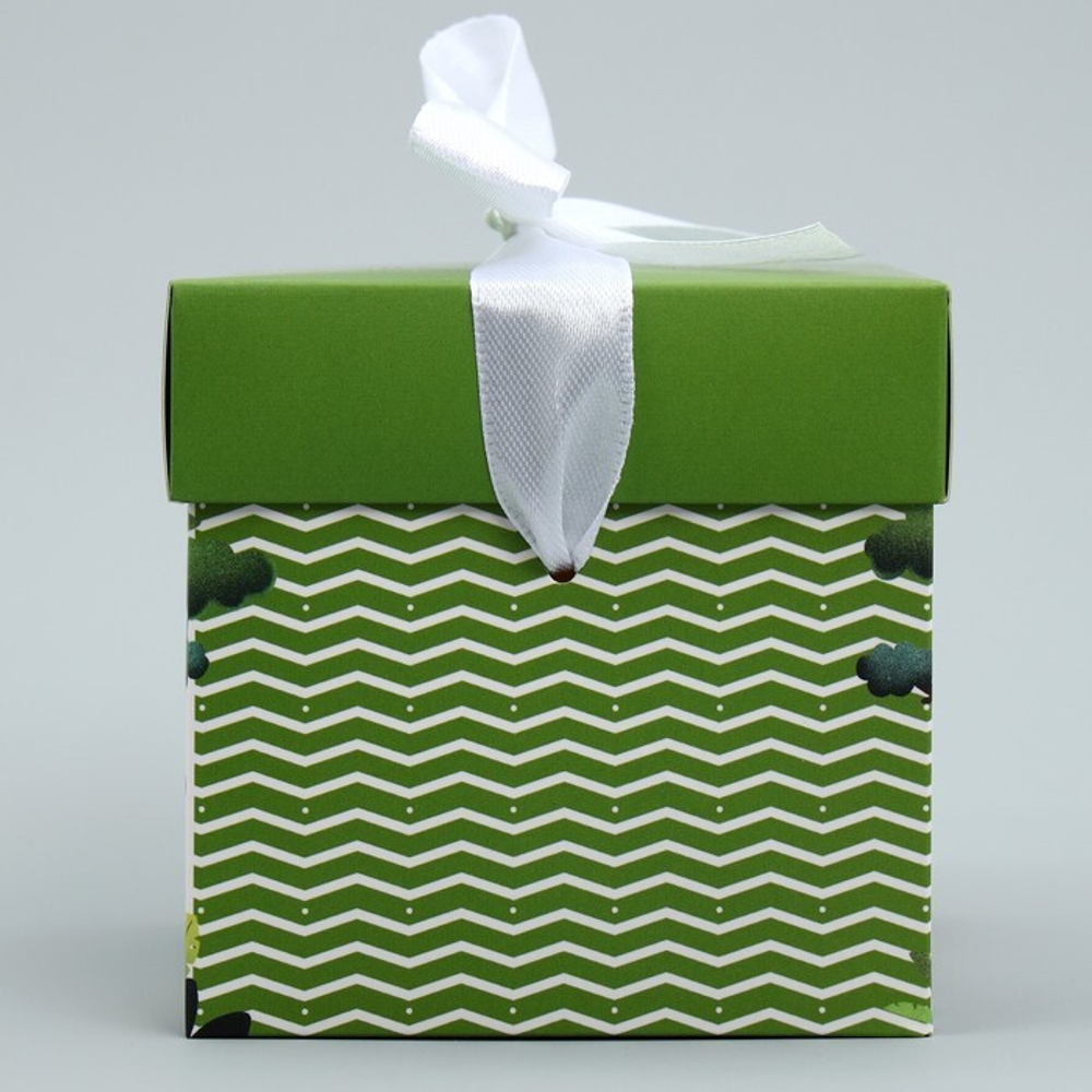 Коробка складная «Зверята», 10 × 10 × 10 см