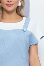 Платье "Олимпия" (голубая полоска) П5576 LT Collection