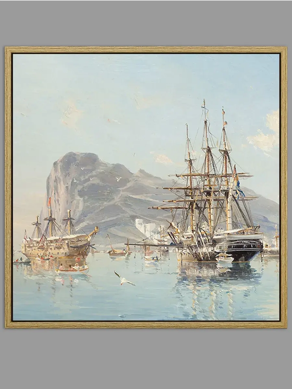 Картина на стену интерьерная на холсте 54*54 см