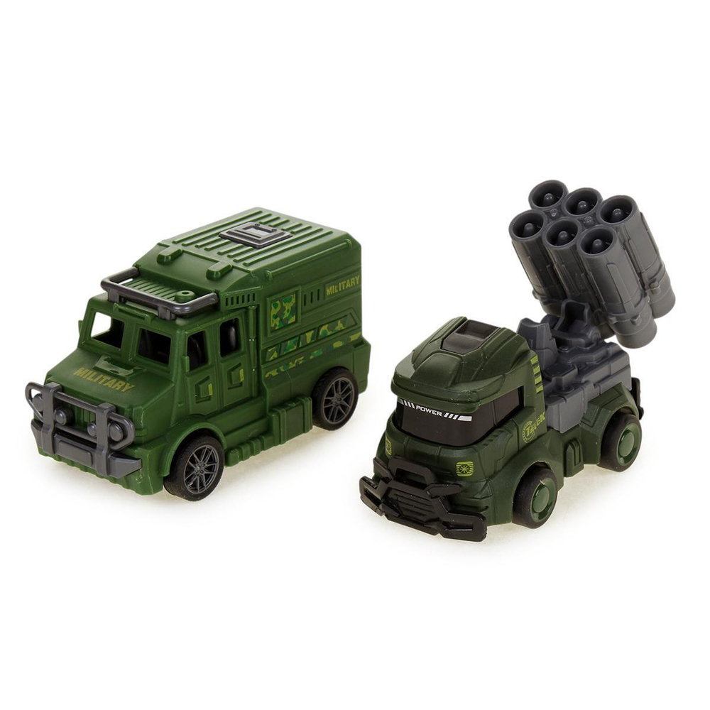 Набор транспорта 2шт, коробка SY713-47L