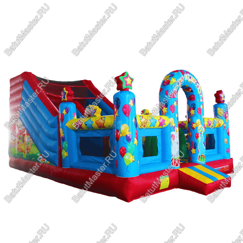 Коммерческий надувной батут "Цирк 2" 7*5*4 м