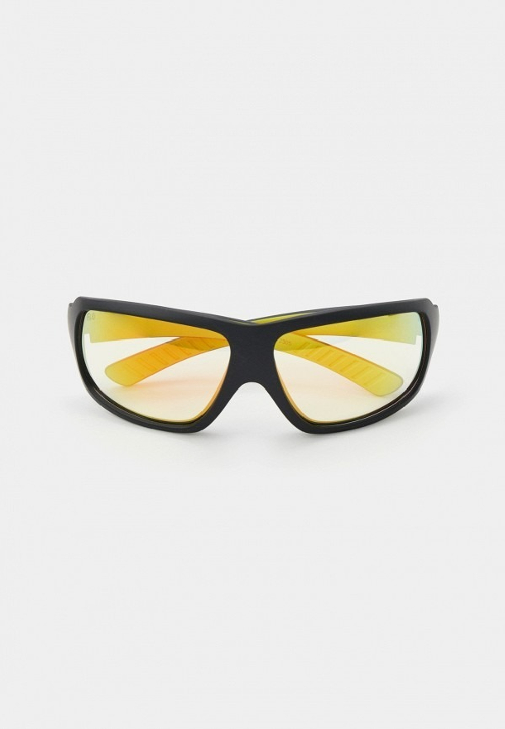 Спортивные очки LiP FLO / Matt Black - Mustard / PC Photochromic / ecLiPse Series ML Red Brown Lens