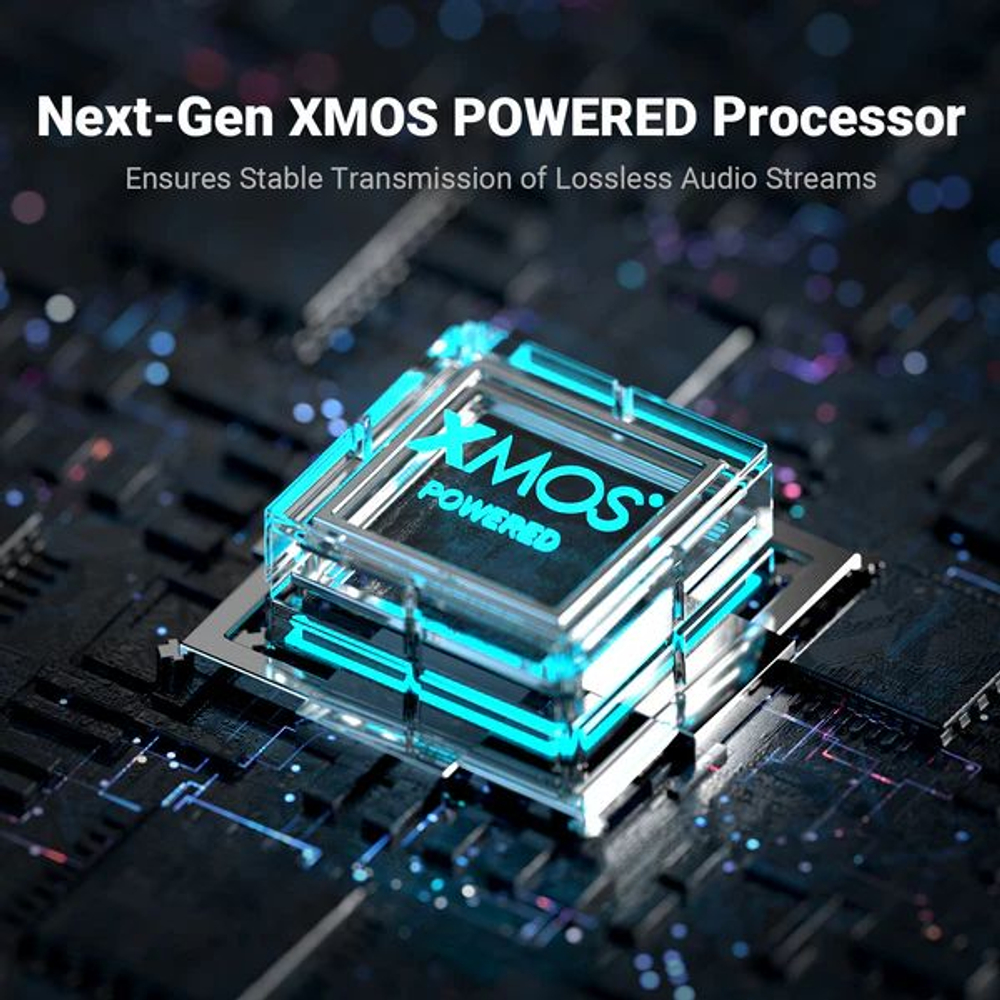 ЦАП/усилитель для наушников Fosi Audio DS3, цифро-аналоговый преобразователь, портативный, Obsidian, черный