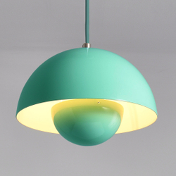 Подвесной светильник Cloyd ERMA-B P1 / Ø23 см - мятный (арт.11394)