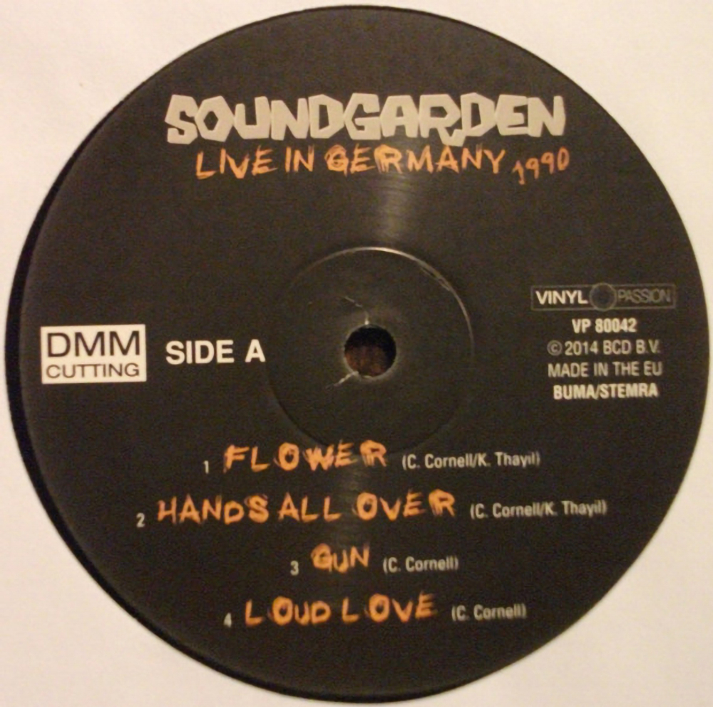 Soundgarden / Live In Germany 1990 (LP)