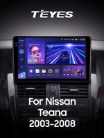 Teyes CC3 2K 9"для Nissan Teana 2003-2008