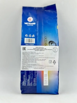 Вьетнамский зерновой кофе MeTrang Ocean Blue 500 гр.