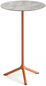 Стол ламинированный барный складной Scab Design Tripe Folding, терракотовый, каменный