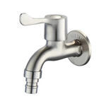 Кран водоразборный 1/2'' (15 мм), нерж, шаровой, РМС, SUS124KR-1/2