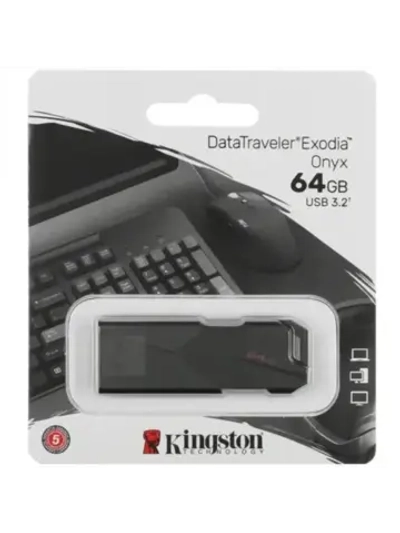 Память USB Flash 64 ГБ DataTraveler Exodia Onyx BLACK