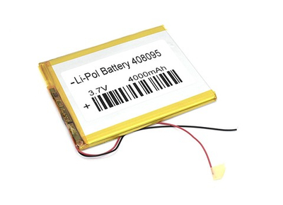 Аккумулятор Li-Pol (батарея) 4*80*95мм 2pin 3.7V/3900mAh