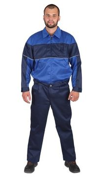 Костюм "Пегас" брюки (т.синий/василек)