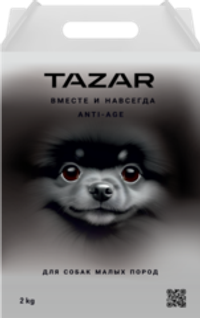 Tazar 2кг Сухой корм для собак малых пород Курица Индейка