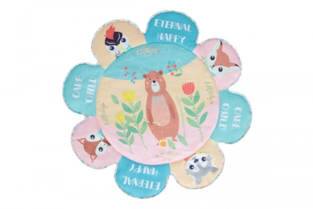 Развивающий коврик ЛЕСНЫЕ ЗВЕРЯТА Арт. PS806