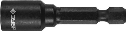 Ударная бита с торцевой головкой ЗУБР магнитная, 8 мм, 50 мм