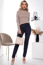 Лосины из замши "Нью-Йорк" (темно-синие) Б7689 LT Collection (Акция)