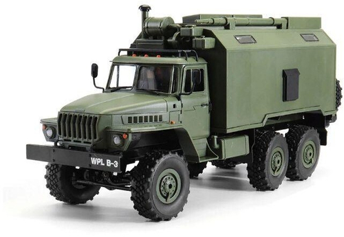 Радиоуправляемый внедорожник WPL Советский военный грузовик 6WD 1:16 2.4G - WPLB-36
