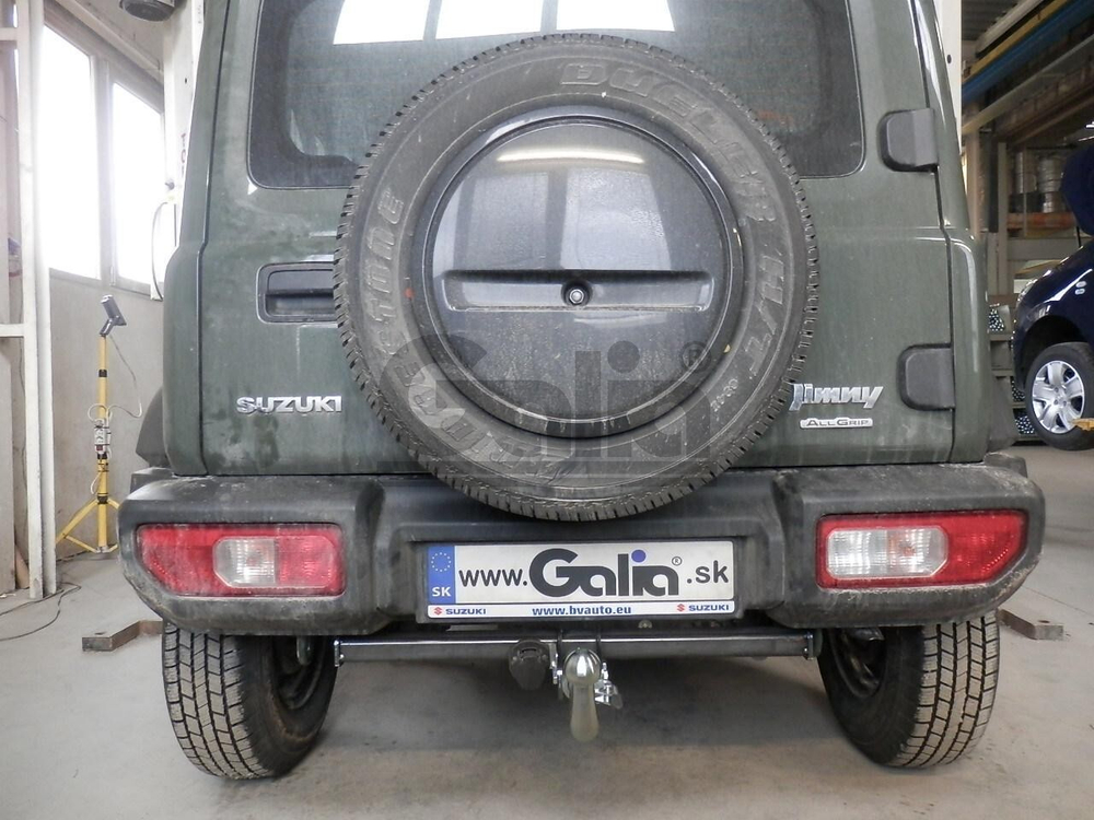 Фаркоп оцинкованный Galia S137C для SUZUKI Jimny, offroad, 2018-(паспорт и сертификат в комплекте)(без электрики)