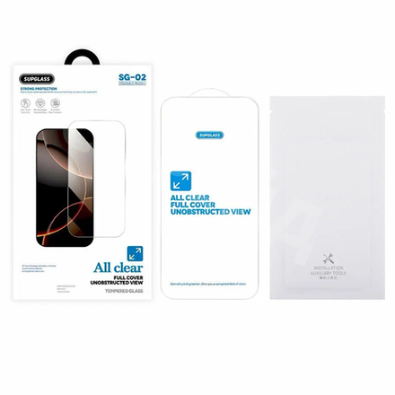 Защитное стекло SupGlass SG-02 All Clear для iPhone 17 Air