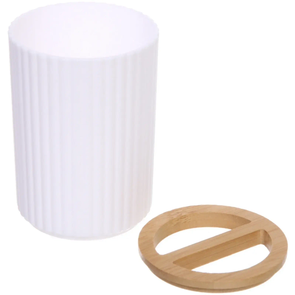 Подставка для зубных щеток «Франко» белая