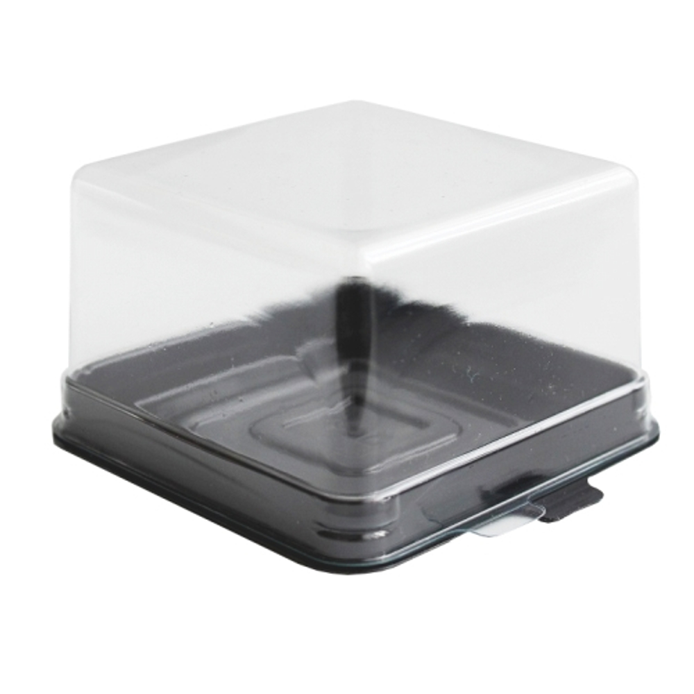 Купольная квадратная коробочка внутренний размер 11х11х8 см.